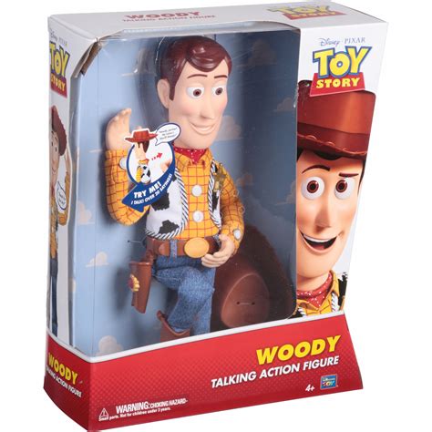 disney pixar woody the sheriff talking action figure|pixar woody talking figure.